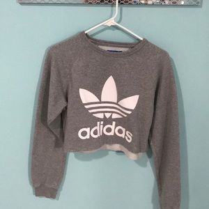 Adidas cropped sweatshirt
